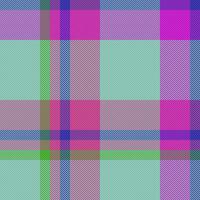 Tartan fabric background of texture plaid textile with a seamless check vector pattern.