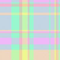 Background vector texture of fabric textile seamless with a plaid pattern check tartan.