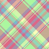 Background seamless plaid of textile texture fabric with a tartan pattern vector check.