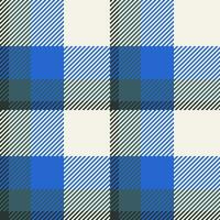 Plaid textile check of fabric tartan texture with a seamless background vector pattern.