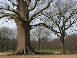 árbol hermosa cerca arriba imagen ai generado foto