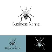 Beetle diamond image vector