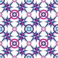 Geometric circular pattern vector