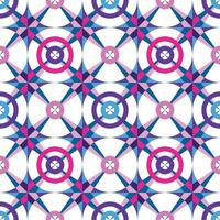 Geometric circular pattern vector