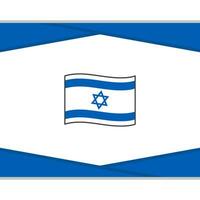 Israel bandera resumen antecedentes diseño modelo. Israel independencia día bandera social medios de comunicación correo. Israel vector