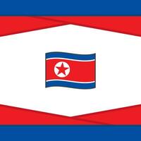 norte Corea bandera resumen antecedentes diseño modelo. norte Corea independencia día bandera social medios de comunicación correo. norte Corea vector