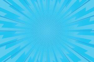 A blue background with a burst of light vector