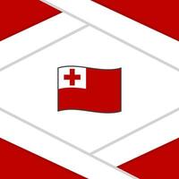 tonga bandera resumen antecedentes diseño modelo. tonga independencia día bandera social medios de comunicación correo. tonga modelo vector