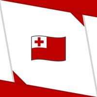 tonga bandera resumen antecedentes diseño modelo. tonga independencia día bandera social medios de comunicación correo. tonga independencia día vector