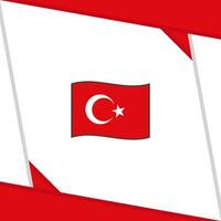 Turkey Flag Abstract Background Design Template. Turkey Independence Day Banner Social Media Post. Turkey Independence Day vector