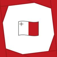 Malta bandera resumen antecedentes diseño modelo. Malta independencia día bandera social medios de comunicación correo. Malta bandera vector