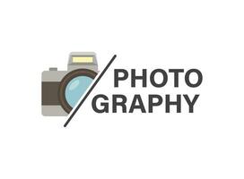 Camera icon in flat style. Photography vector illustration on isolated background. Photo sign business concept.