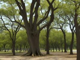 árbol hermosa cerca arriba imagen ai generado foto