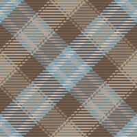 Seamless pattern of scottish tartan plaid. Repeatable background with check fabric texture. Vector backdrop striped textile print.