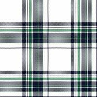 Plaid seamless pattern. Check fabric texture. Vector textile print.