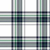 Plaid seamless pattern. Check fabric texture. Vector textile print.