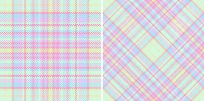 Textile check seamless of tartan fabric pattern with a background vector texture plaid.