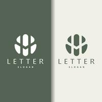 Initial HM Letter Logo, Modern and Luxury Vector Minimalist MH Logo Template