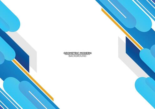 modern geometric abstract style background  design vector