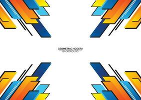 modern geometric background abstract design vector