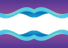 abstract wave background modern style design vector