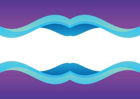 abstract wave background modern style design vector