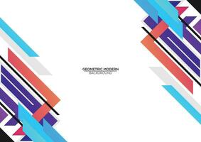 abstract modern background template design vector