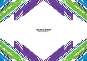abstract geometric background modern style vector
