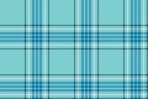 Plaid background, check seamless pattern in blue. Vector fabric texture for textile print, wrapping paper, gift card or wallpaper.