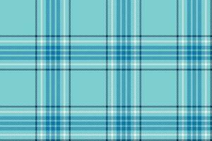 Plaid background, check seamless pattern in blue. Vector fabric texture for textile print, wrapping paper, gift card or wallpaper.