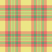 Background texture check of seamless tartan plaid with a pattern fabric textile vector. vector