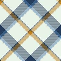 Plaid pattern vector. Check fabric texture. Seamless textile design for clothes, paper print. vector