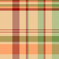 Check seamless fabric of textile pattern vector with a tartan background plaid texture.