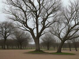 árbol hermosa cerca arriba imagen ai generado foto