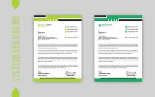 Corporate modern letterhead design template ,creative modern letterhead design template for your project vector free