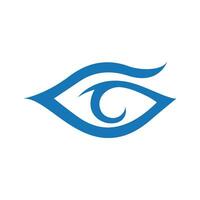 Eye Care vector logo design