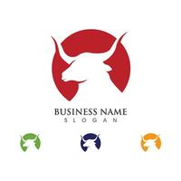 Taurus Logo Template vector icon illustration design