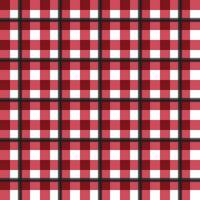 Seamless check plaid pattern background. Christmas decorating theme. vector