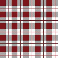 Seamless check plaid pattern background. Christmas decorating theme. vector