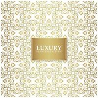 elegant gold abstract line pattern vector