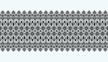ornamental pattern border Design Template vector