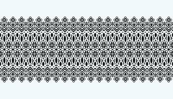 ornamental pattern border Design Template vector