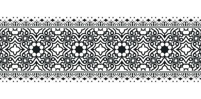 ornamental pattern border Design Template vector