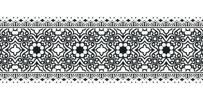 ornamental pattern border Design Template vector