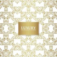 elegant gold abstract line pattern vector