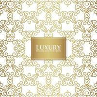 elegant gold abstract line pattern vector