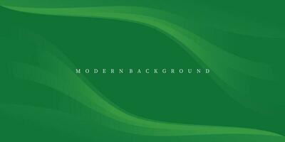 Abstract green circle background. Modern green vector background. Geometric background design