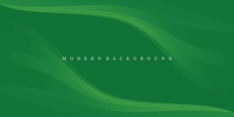Abstract green circle background. Modern green vector background. Geometric background design