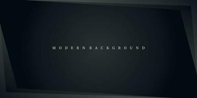 Modern black vector background. Geometric background design