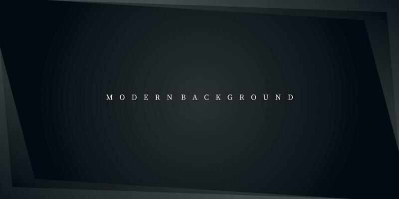Modern black vector background. Geometric background design